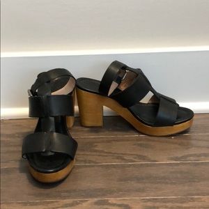 Madewell Black Irving Sandal